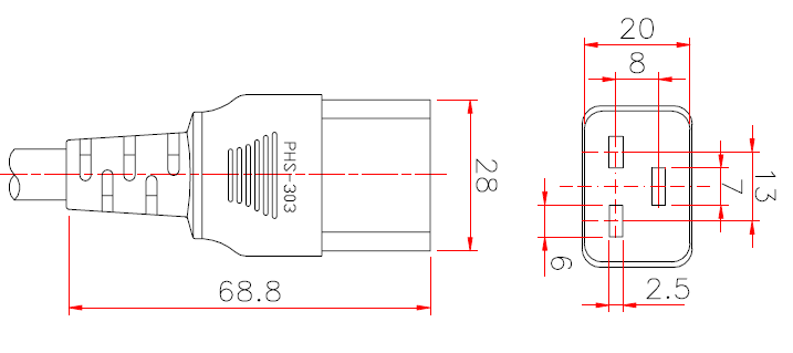 AS-NZS-60320-C19 (S303)