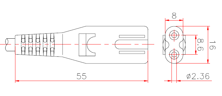 IEC-60320-C7 (S204)