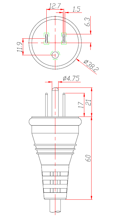 JIS-C8303 (P301F)