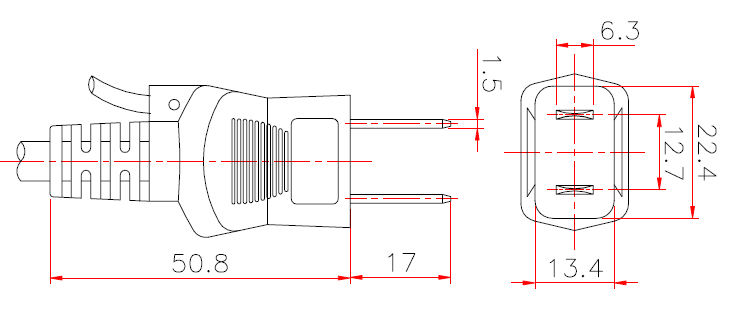 JIS-C8303 (P313)