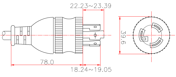 JIS-C8303-L6-20P (P329)