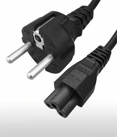 South Korea 3-PIN Plug TO C5 AC Power Cord Set 2.5A 250V