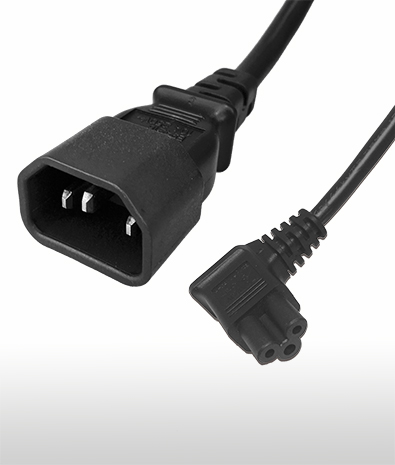 Australia 3-PIN Plug TO C5 Right Angle type AC Power Cord Set 2.5A 250V