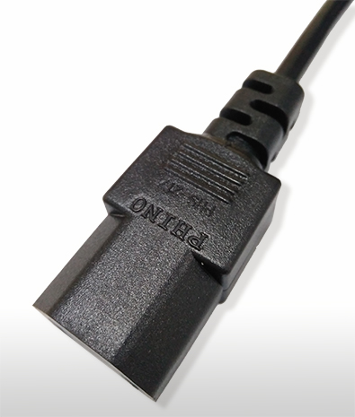 USA C17 2-Pole Straight AC Connector, 10A/13A/15A 125V