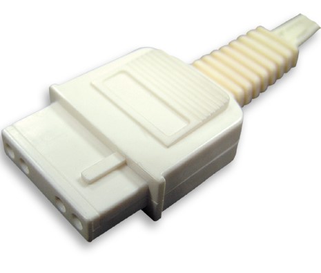 Japan JIS C8303 4-Pole Straight AC Connector, 3~7A 125V