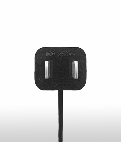 中國 2PIN插頭 TO  C7 彎頭AC電源線組Cord Set  2.5A 250V