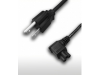 美國 3PIN插頭 TO C5左彎AC電源線組 Cord Set  10A 125V