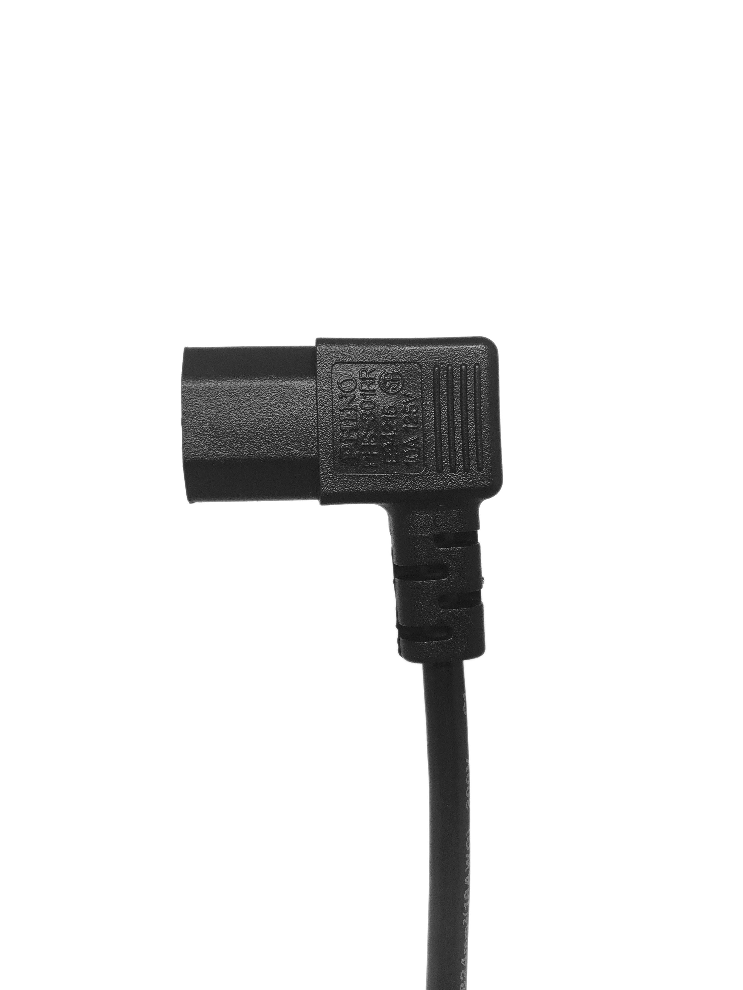 德國 2PIN 接地直頭 TO C13 右彎 AC電源線組 Cord set 10A 250V