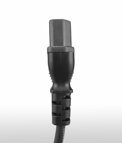 德國 IEC 60320 C15 AC電源線連接器,3芯直式 10A 250V