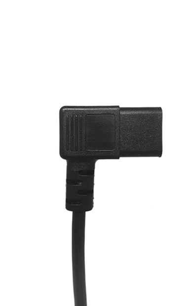 IEC 60320 C13 AC電源線連接器,3芯右彎式 10A 250V