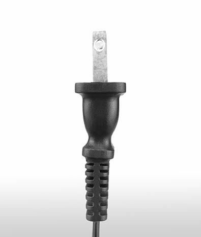 美國 NEMA 1-15P 直式 AC插頭2PIN 不接地, 15A 125V