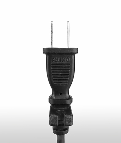 美國 NEMA 1-15P 直式扣位 AC插頭2PIN 不接地, 15A 125V