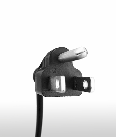 加拿大 直式 AC插頭3PIN 接地, 15A 125V