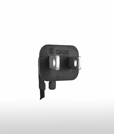 加拿大 直式 AC扣位插頭2PIN 不接地, 15A 125V