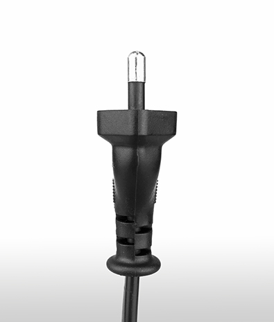 印度 直式 AC插頭 2PIN 不接地, 2.5A 250V