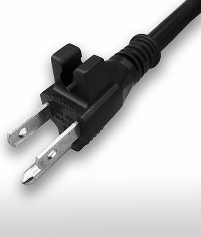 加拿大 直式 AC扣位插頭3PIN 接地, 15A 125V