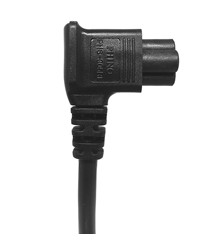 美國 3PIN插頭 TO C5右彎AC電源線組Cord Set 10A 125V